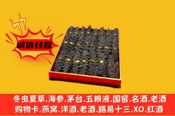 陆丰市回收海参